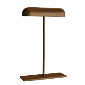 BUTTERFLY Elegant desk lamp with elongated metal shade