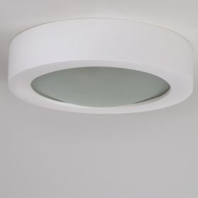 IDA LED Runde, flache Deckenleuchte aus Keramik
