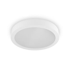 IDA Round, flat ceramic ceiling light