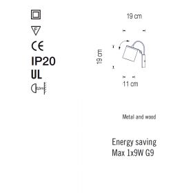 PLUME Flexible Wandleuchte