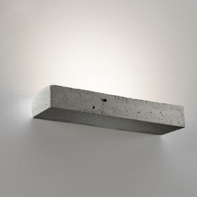 LUCI wall light made of lightweight concrete