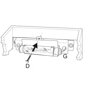KEOII Wandleuchte aus Keramik Einfache Wandmontage und R7s Leuchtmittel.