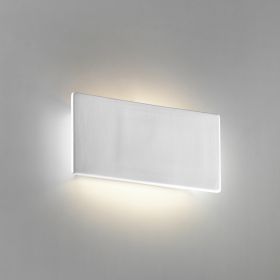 KEOII Wandleuchte aus Keramik Recheckige Wandlampe fr indirektes Licht.