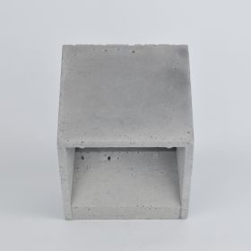 BUCI Wandleuchte aus Leichtbeton Monolithisches Design der Beton-Wandleuchte.