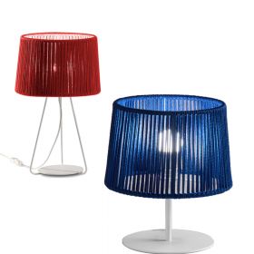 TAMBOR table lamps with colored shade