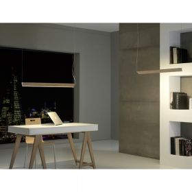 ESPADA Elegante LED Hngeleuchte - 100 cm Arbeitslicht am Tisch oder am Bcherregal.